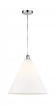  616-1P-PC-GBC-161 - Berkshire - 1 Light - 16 inch - Polished Chrome - Cord hung - Pendant