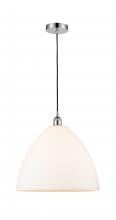  616-1P-PC-GBD-161 - Bristol - 1 Light - 16 inch - Polished Chrome - Cord hung - Pendant