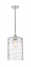  616-1P-PN-G1113-L - Cobbleskill - 1 Light - 9 inch - Polished Nickel - Cord hung - Mini Pendant