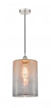  616-1P-PN-G116-L-LED - Cobbleskill - 1 Light - 9 inch - Polished Nickel - Cord hung - Mini Pendant