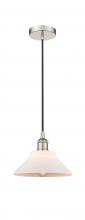  616-1P-PN-G131-LED - Orwell - 1 Light - 8 inch - Polished Nickel - Cord hung - Mini Pendant