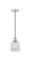  616-1P-PN-G2511-LED - Caledonia - 1 Light - 5 inch - Polished Nickel - Cord hung - Mini Pendant