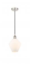  616-1P-PN-G651-8-LED - Cindyrella - 1 Light - 8 inch - Polished Nickel - Cord hung - Mini Pendant