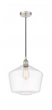  616-1P-PN-G652-12 - Cindyrella - 1 Light - 12 inch - Polished Nickel - Cord hung - Mini Pendant