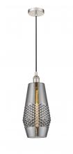  616-1P-PN-G683-7-LED - Windham - 1 Light - 7 inch - Polished Nickel - Cord hung - Mini Pendant