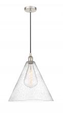  616-1P-PN-GBC-164 - Berkshire - 1 Light - 16 inch - Polished Nickel - Cord hung - Pendant