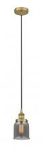 Innovations Lighting 616-1PH-BB-G53-LED - Bell - 1 Light - 5 inch - Brushed Brass - Cord hung - Mini Pendant