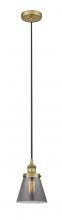 Innovations Lighting 616-1PH-BB-G63-LED - Cone - 1 Light - 6 inch - Brushed Brass - Cord hung - Mini Pendant