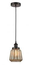 Innovations Lighting 616-1PH-OB-G146-LED - Chatham - 1 Light - 7 inch - Oil Rubbed Bronze - Cord hung - Mini Pendant