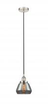  616-1PH-PN-G173-LED - Fulton - 1 Light - 7 inch - Polished Nickel - Cord hung - Mini Pendant