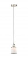  616-1PH-PN-G181S-LED - Canton - 1 Light - 5 inch - Polished Nickel - Cord hung - Mini Pendant