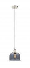  616-1PH-PN-G73-LED - Bell - 1 Light - 8 inch - Polished Nickel - Cord hung - Mini Pendant