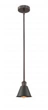  616-1S-OB-M8 - Smithfield - 1 Light - 7 inch - Oil Rubbed Bronze - Cord hung - Mini Pendant