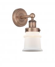  616-1W-AC-G181S - Canton - 1 Light - 5 inch - Antique Copper - Sconce