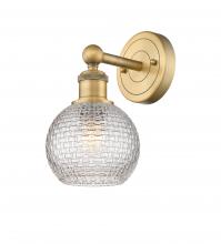  616-1W-BB-G122C-6CL - Athens - 1 Light - 6 inch - Brushed Brass - Sconce