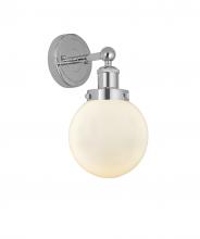  616-1W-PC-G201-6 - Beacon - 1 Light - 6 inch - Polished Chrome - Sconce