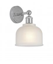  616-1W-PC-G411 - Dayton - 1 Light - 6 inch - Polished Chrome - Sconce