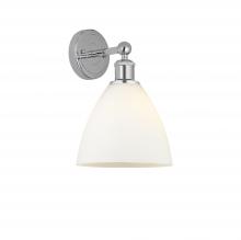  616-1W-PC-GBD-751 - Bristol - 1 Light - 8 inch - Polished Chrome - Sconce