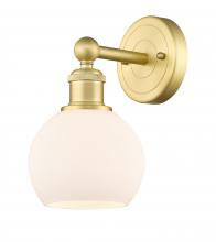  616-1W-SG-G121-6 - Athens - 1 Light - 6 inch - Satin Gold - Sconce