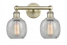  616-2W-AB-G105 - Belfast - 2 Light - 15 inch - Antique Brass - Bath Vanity Light