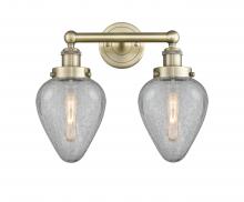  616-2W-AB-G165 - Geneseo - 2 Light - 16 inch - Antique Brass - Bath Vanity Light