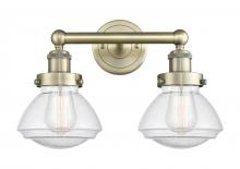  616-2W-AB-G324 - Olean - 2 Light - 16 inch - Antique Brass - Bath Vanity Light