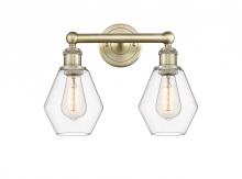  616-2W-AB-G652-6 - Cindyrella - 2 Light - 15 inch - Antique Brass - Bath Vanity Light