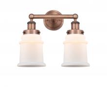  616-2W-AC-G181 - Canton - 2 Light - 15 inch - Antique Copper - Bath Vanity Light