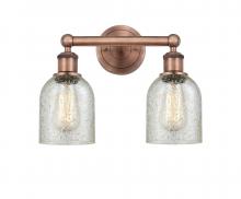  616-2W-AC-G259 - Caledonia - 2 Light - 14 inch - Antique Copper - Bath Vanity Light