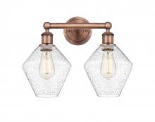  616-2W-AC-G654-8 - Cindyrella - 2 Light - 17 inch - Antique Copper - Bath Vanity Light