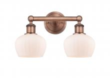  616-2W-AC-G91 - Fenton - 2 Light - 16 inch - Antique Copper - Bath Vanity Light