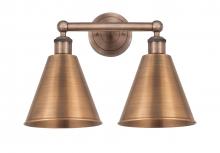  616-2W-AC-MBC-8-AC - Berkshire - 2 Light - 17 inch - Antique Copper - Bath Vanity Light