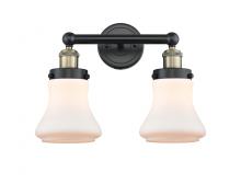  616-2W-BAB-G191 - Bellmont - 2 Light - 15 inch - Black Antique Brass - Bath Vanity Light