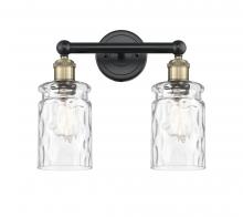  616-2W-BAB-G352 - Candor - 2 Light - 14 inch - Black Antique Brass - Bath Vanity Light