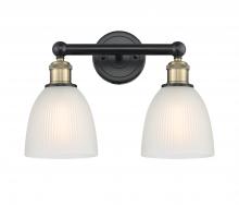  616-2W-BAB-G381 - Castile - 2 Light - 15 inch - Black Antique Brass - Bath Vanity Light