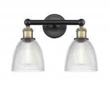  616-2W-BAB-G382 - Castile - 2 Light - 15 inch - Black Antique Brass - Bath Vanity Light