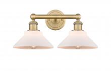  616-2W-BB-G131 - Orwell - 2 Light - 17 inch - Brushed Brass - Bath Vanity Light