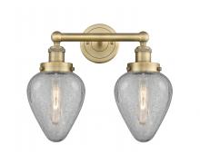  616-2W-BB-G165 - Geneseo - 2 Light - 16 inch - Brushed Brass - Bath Vanity Light