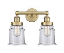  616-2W-BB-G182 - Canton - 2 Light - 15 inch - Brushed Brass - Bath Vanity Light