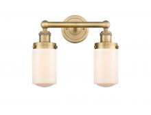  616-2W-BB-G311 - Dover - 2 Light - 14 inch - Brushed Brass - Bath Vanity Light