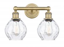  616-2W-BB-G362 - Waverly - 2 Light - 15 inch - Brushed Brass - Bath Vanity Light