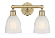  616-2W-BB-G441 - Brookfield - 2 Light - 15 inch - Brushed Brass - Bath Vanity Light