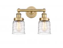  616-2W-BB-G513 - Bell - 2 Light - 14 inch - Brushed Brass - Bath Vanity Light