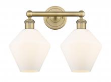  616-2W-BB-G651-8 - Cindyrella - 2 Light - 17 inch - Brushed Brass - Bath Vanity Light