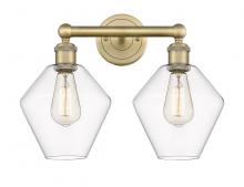  616-2W-BB-G652-8 - Cindyrella - 2 Light - 17 inch - Brushed Brass - Bath Vanity Light