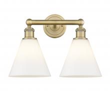  616-2W-BB-GBC-81 - Berkshire - 2 Light - 17 inch - Brushed Brass - Bath Vanity Light