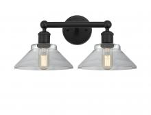  616-2W-BK-G132 - Orwell - 2 Light - 17 inch - Matte Black - Bath Vanity Light