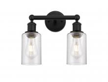  616-2W-BK-G804 - Clymer - 2 Light - 13 inch - Matte Black - Bath Vanity Light