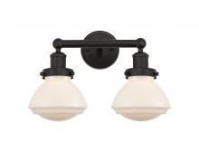  616-2W-OB-G321 - Olean - 2 Light - 16 inch - Oil Rubbed Bronze - Bath Vanity Light