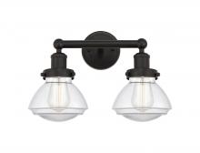  616-2W-OB-G322 - Olean - 2 Light - 16 inch - Oil Rubbed Bronze - Bath Vanity Light